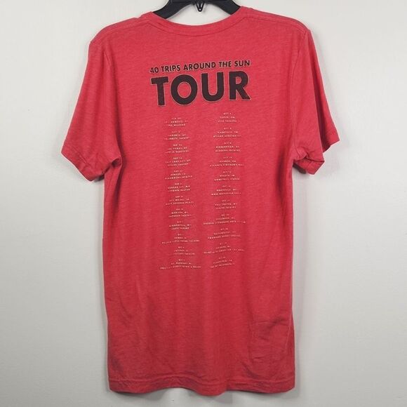 Toto 40 Trips Around The Sun 2018 Greatest Hits Tour Short Sleeve Tee Medium - Picture 2 of 5
